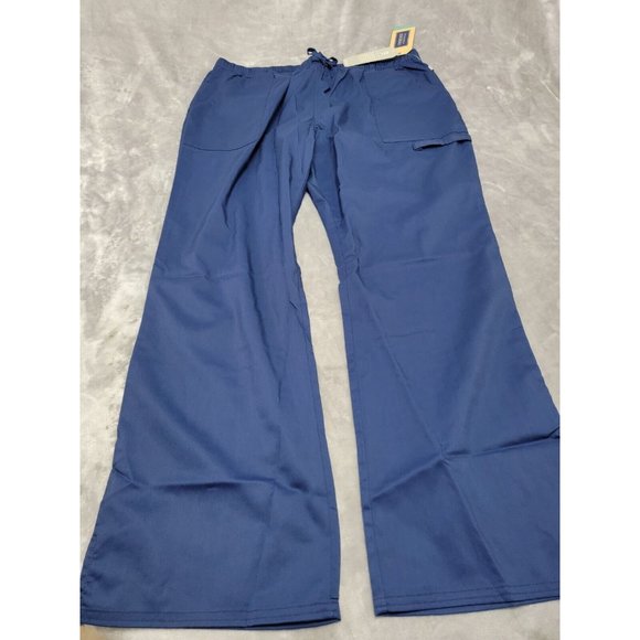 Navy Cherokee Scrubs WW Revolution Tech Pant WW041AB Antimicrobial XL 31 inseam - Picture 1 of 6